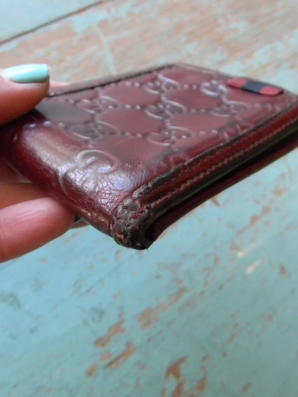 Gucci Men's Wallet Brown GG Leather BIFOLD